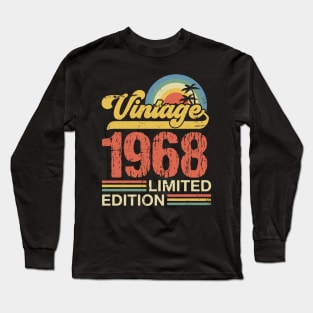 Retro vintage 1968 limited edition Long Sleeve T-Shirt